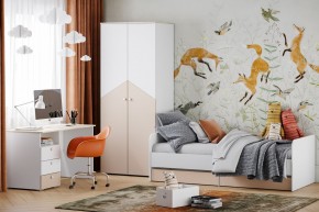 Шкаф для одежды НМ 041.42 "Банни" (Бисквит) в Ревде - revda.ok-mebel.com | фото 3