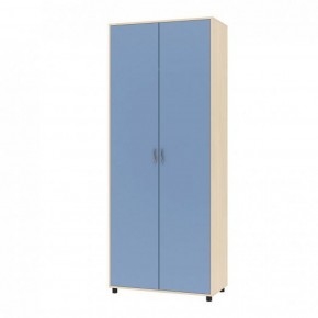 Шкаф для одежды Дельта-2 Дуб молочный/Голубой в Ревде - revda.ok-mebel.com | фото