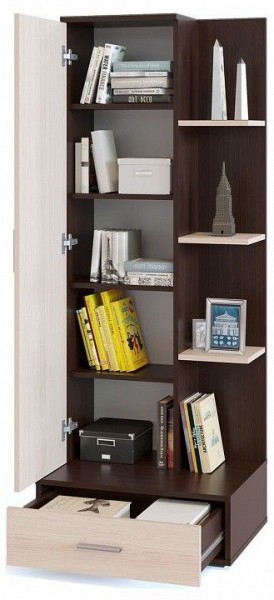 Шкаф книжный СТ-9 в Ревде - revda.ok-mebel.com | фото 3