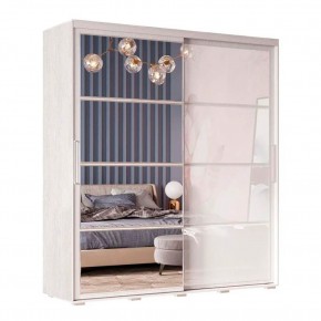 Шкаф-купе Крафт-6 1.6 м ШКК-06 (ясень белый) в Ревде - revda.ok-mebel.com | фото 3