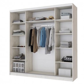 Шкаф-купе Неаполь 2.2 с 4-мя зеркалами в Ревде - revda.ok-mebel.com | фото 2