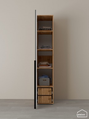 Шкаф Linnea MHR-1-4 2050х400х510 (ДВ-М 11.1.25) в Ревде - revda.ok-mebel.com | фото 6