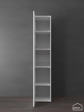 Шкаф Linnea MHR-1PO-2 2050х400х510 (Белый-М 11.1.1) в Ревде - revda.ok-mebel.com | фото 4