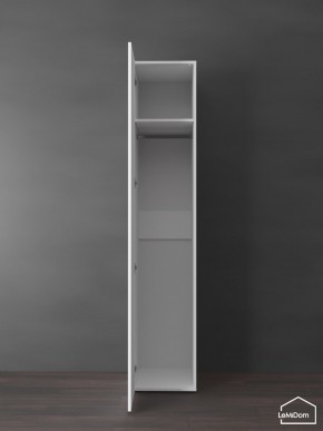Шкаф Linnea MHR-1PO 2050х400х510 (Белый-М 11.1.1) в Ревде - revda.ok-mebel.com | фото 5