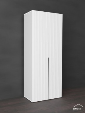 Шкаф Linnea MHR-2-2 2050х800х510 (Белый-М 11.1.2) в Ревде - revda.ok-mebel.com | фото
