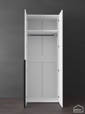 Шкаф Linnea MHR-2 2050х800х510 (Белый-М 11.1.2) в Ревде - revda.ok-mebel.com | фото 4