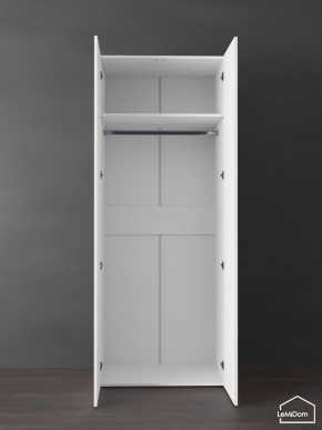 Шкаф Linnea MHR-2PO 2050х800х510 (Белый-М 11.1.2) в Ревде - revda.ok-mebel.com | фото 4
