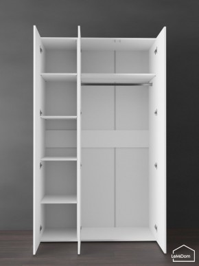 Шкаф Linnea MHR-3PO-1 2050х1200х510 (Белый-М 11.1.2) в Ревде - revda.ok-mebel.com | фото 5