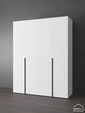 Шкаф Linnea MHR-4-1 2050х1600х510 (Белый-М 11.1.2) в Ревде - revda.ok-mebel.com | фото