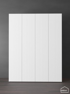 Шкаф Linnea MHR-4PO-1 2050х1600х510 (Белый-М 11.1.2) в Ревде - revda.ok-mebel.com | фото 5