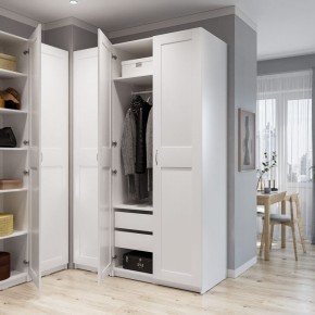 Шкаф МАКС однодверный, цвет белый в Ревде - revda.ok-mebel.com | фото 4