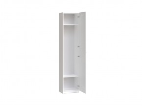 Шкаф МАКС однодверный узкий, цвет белый в Ревде - revda.ok-mebel.com | фото 2