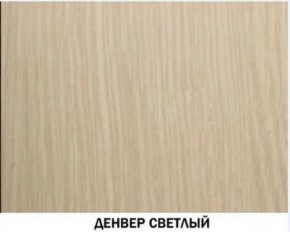 Шкаф многоцелевой №604 "Инна" Денвер светлый в Ревде - revda.ok-mebel.com | фото 2