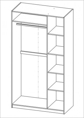 Шкаф ПЕГАС трехдверный, цвет белый в Ревде - revda.ok-mebel.com | фото