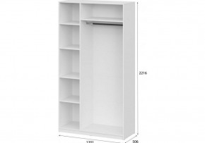 Шкаф платяной Даиго в Ревде - revda.ok-mebel.com | фото 3