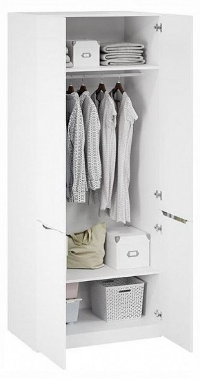 Шкаф платяной Глосс СМ-319.07.003 в Ревде - revda.ok-mebel.com | фото 2