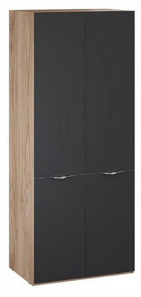 Шкаф платяной Глосс СМ-319.07.003 в Ревде - revda.ok-mebel.com | фото