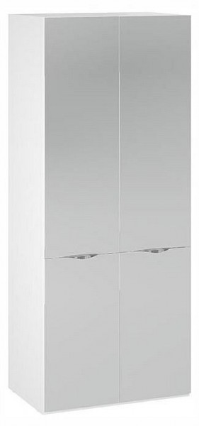 Шкаф платяной Глосс СМ-319.07.004 в Ревде - revda.ok-mebel.com | фото