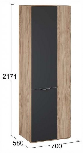 Шкаф платяной Глосс СМ-319.07.006 в Ревде - revda.ok-mebel.com | фото 4