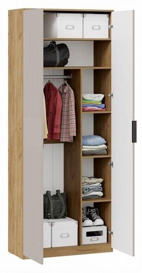 Шкаф платяной Хилтон Исп. 2 в Ревде - revda.ok-mebel.com | фото 3