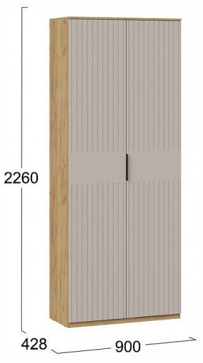 Шкаф платяной Хилтон Исп. 2 в Ревде - revda.ok-mebel.com | фото 4
