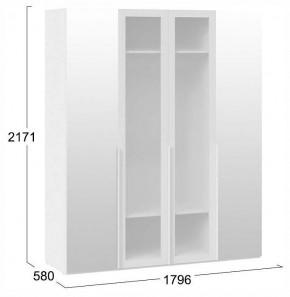 Шкаф платяной Порто СМ-393.07.115 в Ревде - revda.ok-mebel.com | фото 4
