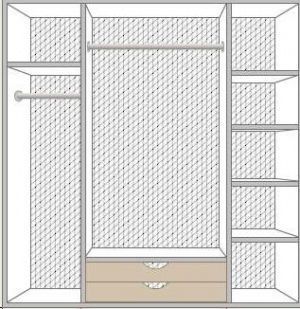 Спальный гарнитур Роза (шкаф 4-х дверный) в Ревде - revda.ok-mebel.com | фото 2