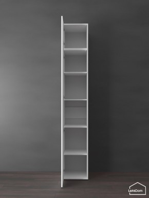Шкаф с антресолью Linnea MHR-1POA-2 2450х400х510 (Белый-М 11.1.2) в Ревде - revda.ok-mebel.com | фото 4