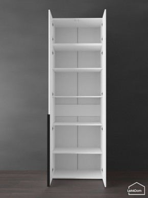 Шкаф с антресолью Linnea MHR-2A-2 2450х800х510 (Белый-М 11.1.2) в Ревде - revda.ok-mebel.com | фото 4