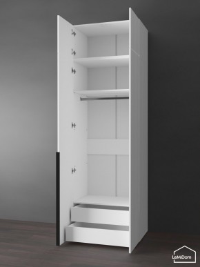 Шкаф с антресолью Linnea MHR-2A-3 2450х800х510 (Белый-М 11.1.2) в Ревде - revda.ok-mebel.com | фото 5