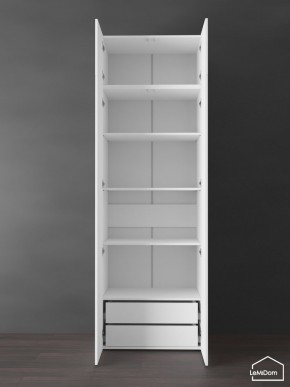 Шкаф с антресолью Linnea MHR-2POA-4 2450х800х510 (Белый-М 11.1.2) в Ревде - revda.ok-mebel.com | фото 6