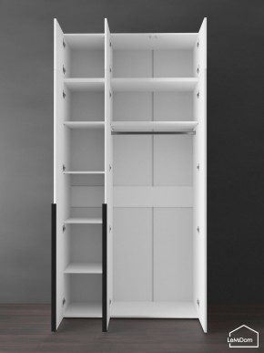 Шкаф с антресолью Linnea MHR-3A-1 2450х1200х510 (Белый-М 11.1.2) в Ревде - revda.ok-mebel.com | фото 5