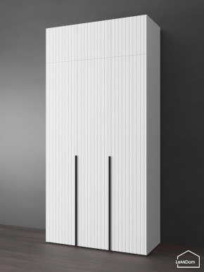 Шкаф с антресолью Linnea MHR-3A-2 2450х1200х510 (Белый-М 11.1.2) в Ревде - revda.ok-mebel.com | фото