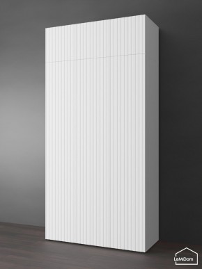 Шкаф с антресолью Linnea MHR-3POA-2 2450х1200х510 (Белый-М 11.1.2) в Ревде - revda.ok-mebel.com | фото