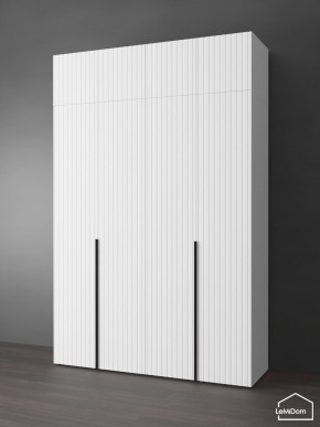 Шкаф с антресолью Linnea MHR-4A-1 2450х1600х510 (Белый-М 11.1.2) в Ревде - revda.ok-mebel.com | фото
