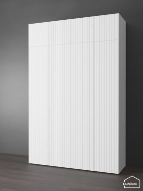 Шкаф с антресолью Linnea MHR-4POA-2 2450х1600х510 (Белый-М 11.1.2) в Ревде - revda.ok-mebel.com | фото