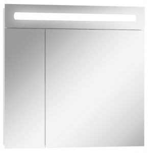 Шкаф-зеркало Аврора 70 с подсветкой LED Домино (DV8007HZ) в Ревде - revda.ok-mebel.com | фото