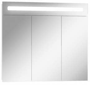 Шкаф-зеркало Аврора 80 с подсветкой LED Домино (DV8009HZ) в Ревде - revda.ok-mebel.com | фото