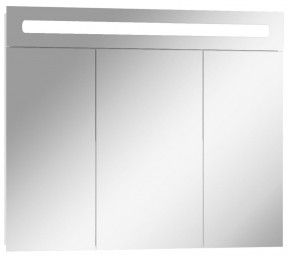 Шкаф-зеркало Аврора 85 с подсветкой LED Домино (DV8010HZ) в Ревде - revda.ok-mebel.com | фото