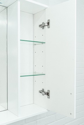 Шкаф-зеркало Charlie 80 правый Домино (DCh2520HZ) в Ревде - revda.ok-mebel.com | фото 7