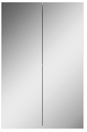 Шкаф-зеркало Норма 45 2 двери АЙСБЕРГ (DA1635HZ) в Ревде - revda.ok-mebel.com | фото 4