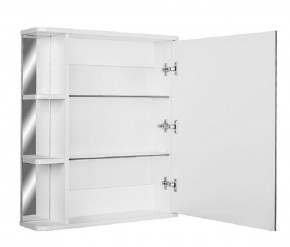 Шкаф-зеркало Оазис 55 Идеал левый/правый Домино (DI44170HZ) в Ревде - revda.ok-mebel.com | фото 2