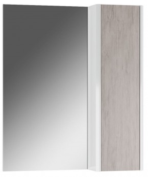 Шкаф-зеркало Uno 60 Дуб серый левый/правый Домино (DU1503HZ) в Ревде - revda.ok-mebel.com | фото
