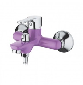 Смеситель для ванны Accoona A6367S фиолетовый в Ревде - revda.ok-mebel.com | фото