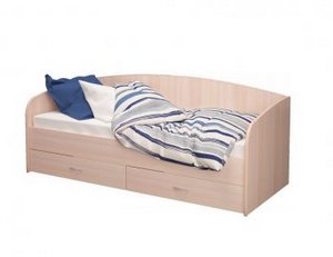 Кровать Соло-софа 1 с ящиками в Ревде - revda.ok-mebel.com | фото 1