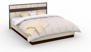 Спальня Эшли Кровать 160 с подъемным механизмом Венге/Дуб сонома в Ревде - revda.ok-mebel.com | фото