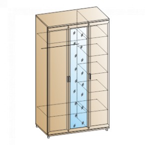 Спальня Мелисса композиция 3 (Снежный Ясень) в Ревде - revda.ok-mebel.com | фото 4