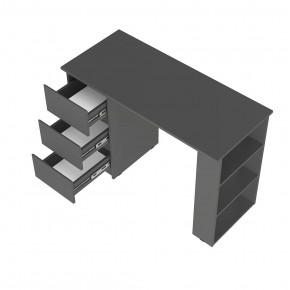 Спальня Симпл (графит) модульная в Ревде - revda.ok-mebel.com | фото 24