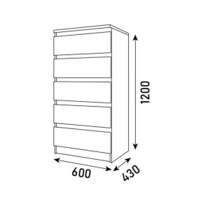 Спальный гарнитур Парус (Белый/Белый) 1400 (Вариант-1) в Ревде - revda.ok-mebel.com | фото 11