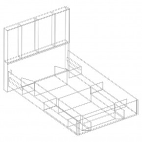 Спальный гарнитур "Сандра" (модульный) в Ревде - revda.ok-mebel.com | фото 4